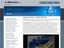 Tablet Screenshot of bracomotoareelectrice.ro